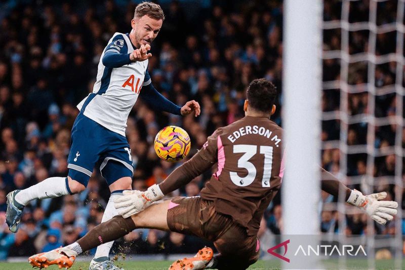 Kemenangan Tottenham atas City menjadi momen spesial bagi James Maddison