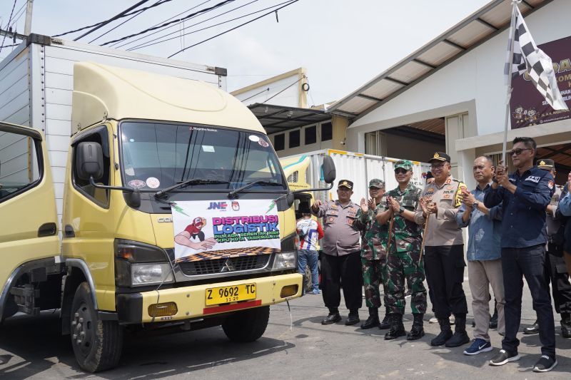 KPU Kota Tasikmalaya mulai distribusikan logistik pilkada 2024