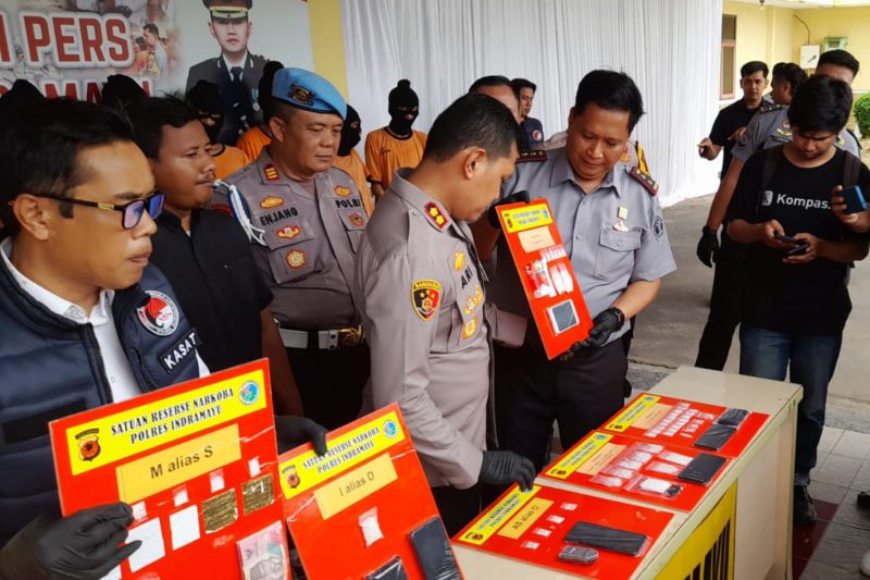 Polres Indramayu ungkap oknum pegawai lembaga pemasyarakatan terlibat peredaran sabu