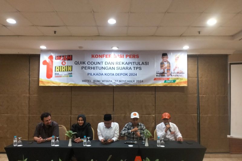 Hasil real count PKS unggul 51,5 persen di Pilkada Depok