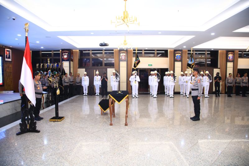 Sejumlah perwira tinggi Polri naik pangkat