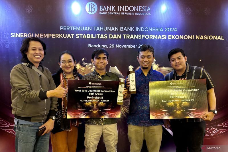 Dua jurnalis ANTARA raih juara West Java Jounalist Competition