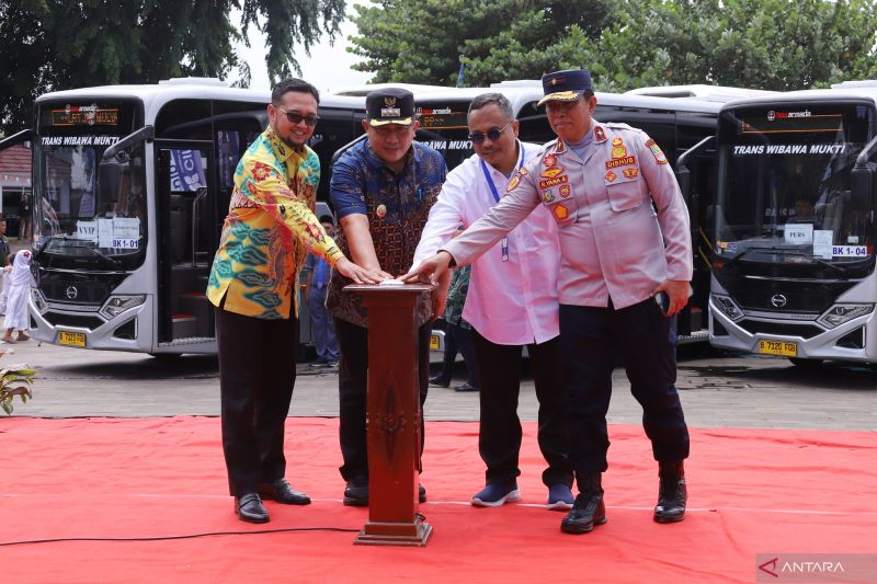 Biskita Trans Wibawa Mukti dari Pemkab Bekasi resmi meluncur