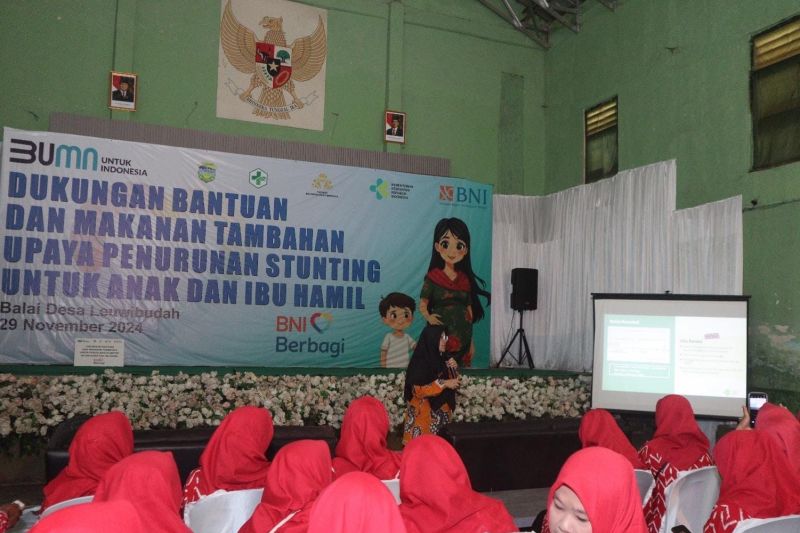 Atasi stunting, BNI salurkan bantuan makan gratis di Tasikmalaya