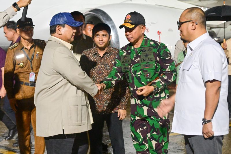 Presiden Prabowo tiba di Kupang untuk hadiri sidang Tanwir dan Milad Muhammadiyah