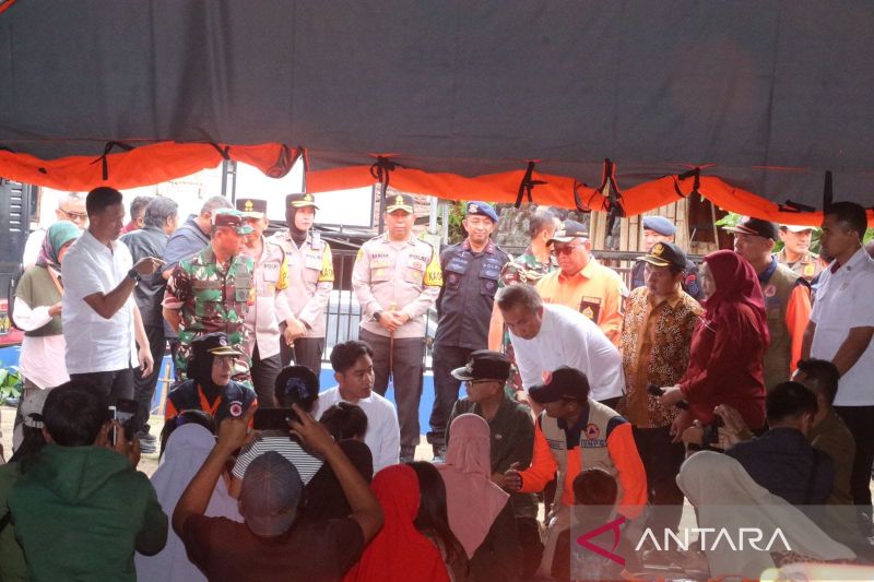 Kunjungan Wapres ke Sukabumi percepat pemulihan dampak bencana