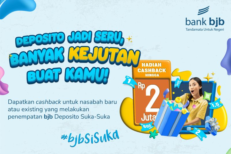 Bank bjb hadirkan program SiSuka: Inovasi Deposito Suka-Suka dengan hadiah menarik