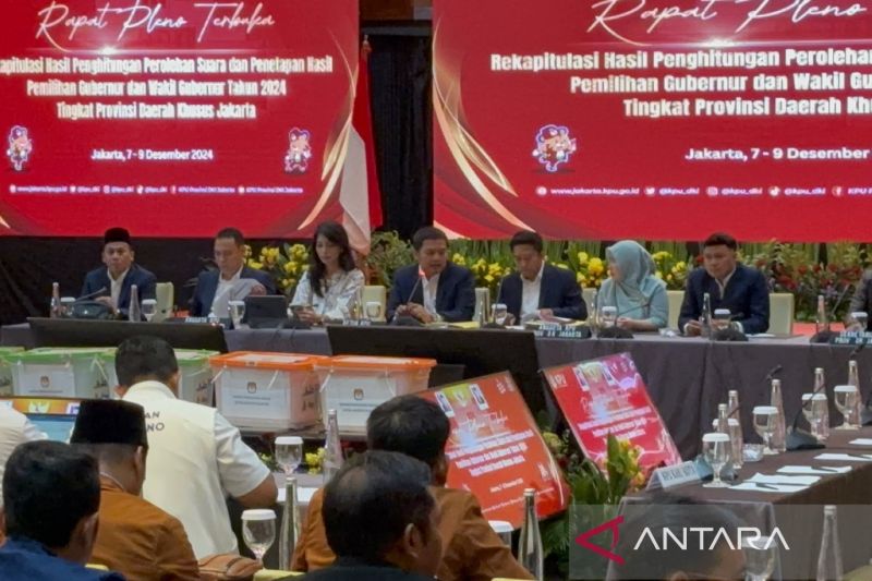 KPU DKI sahkan Pramono-Rano unggul di Pilkada Jakarta 2024