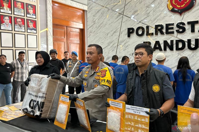 Polrestabes Bandung gagalkan penyelundupan sabu-sabu ke Rutan Kebonwaru