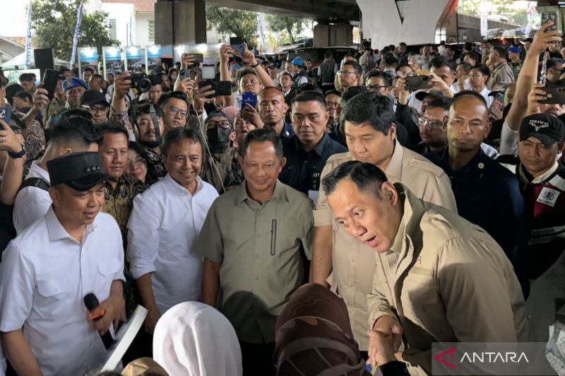 Menteri AHY puji Pemkot Bandung soal penataan kolong jalan layang Pasupati