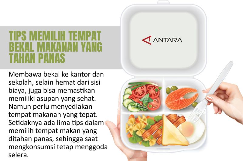 Tips memilih tempat bekal makanan yang tahan panas
