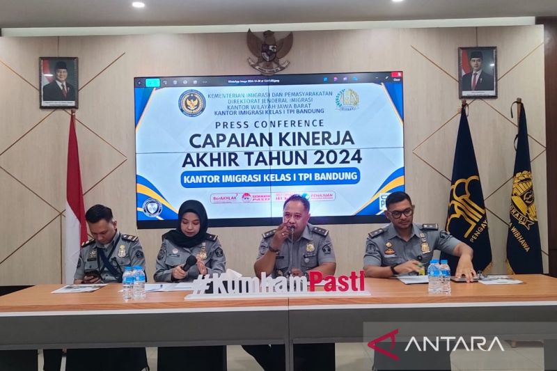 Imigrasi Bandung catatkan PNBP sepanjang 2024 Rp86 miliar