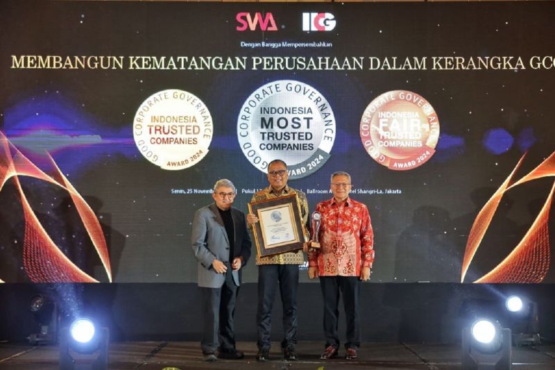 Bank bjb raih penghargaan 'Most Trusted Banking' pada ajang CGPI Award 2024