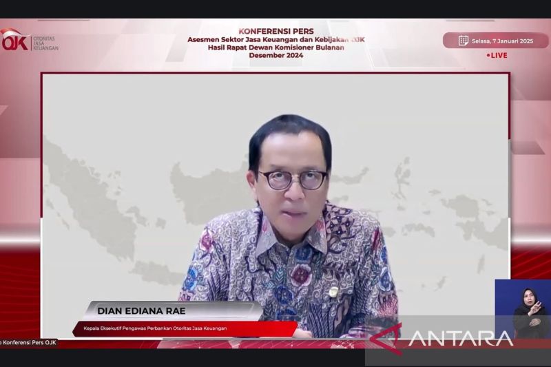 OJK catat kredit perbankan tumbuh 10,79 persen pada November 2024