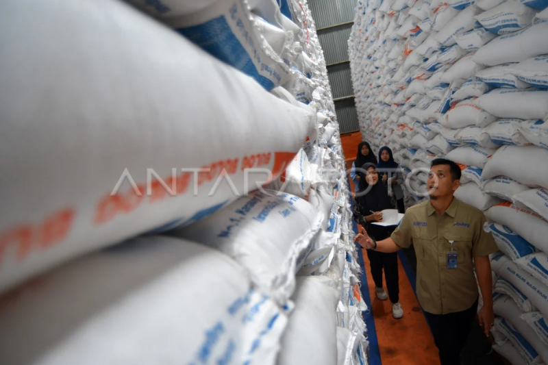 Stok beras 2025 di Sumatera Barat