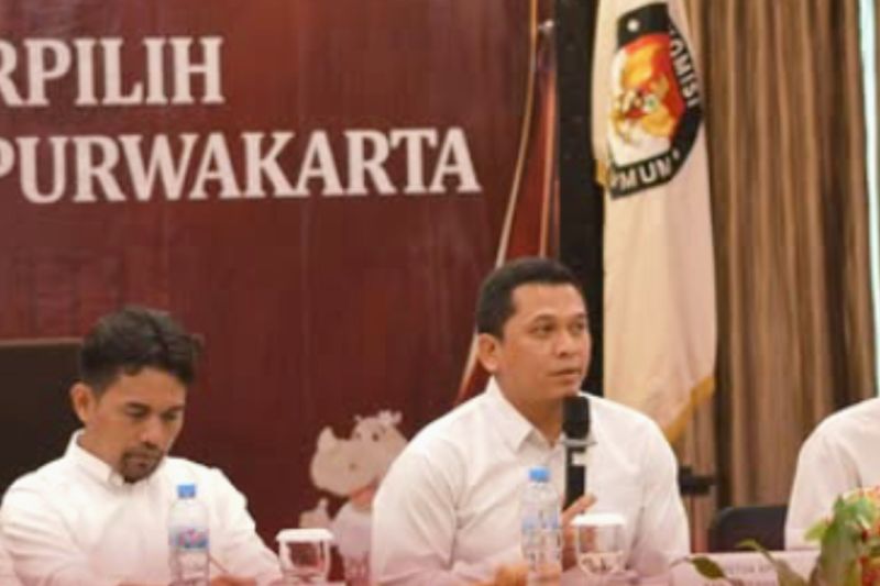 Binzein-Abang Ijo ditetapkan KPU Purwakarta jadi bupati-wabup terpilih