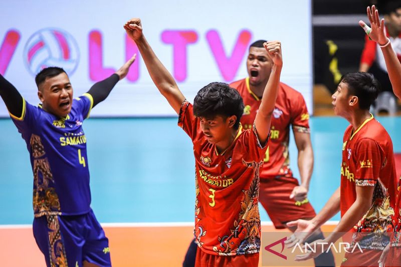 Hasil Proliga hari ini: Kalahkan Samator, Bank Sumsel Babel raih kemenangan kedua
