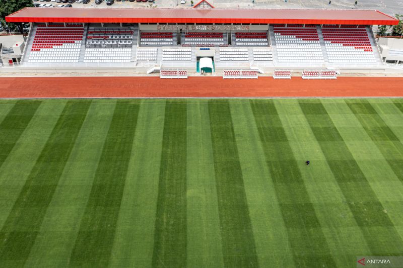 Renovasi stadion Bumi Sriwijaya Palembang rampung