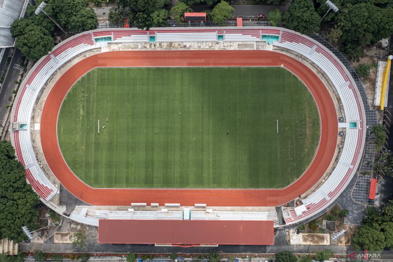 Renovasi stadion Bumi Sriwijaya Palembang rampung