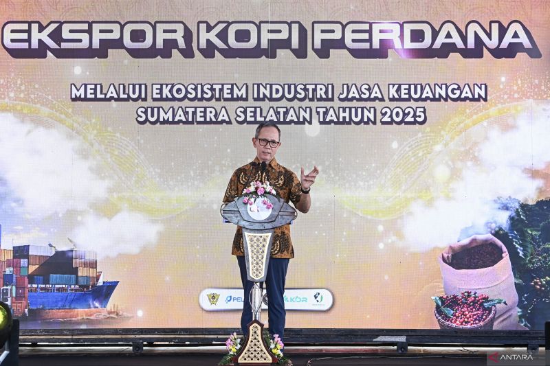 Ekspor perdana kopi asal Sumatera Selatan