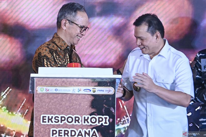 Ekspor perdana kopi asal Sumatera Selatan