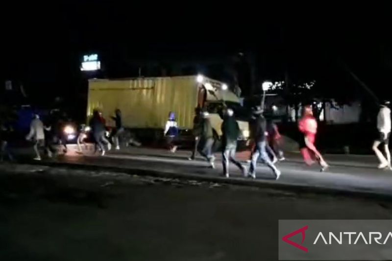 Aksi geng motor di perbatasan Sukabumi dengan Bogor