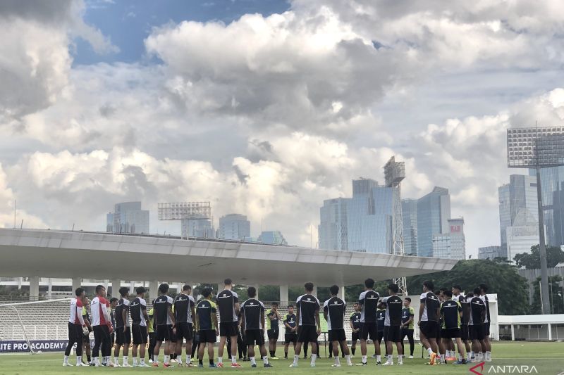 Timnas Indonesia matangkan taktik tim jelang Piala Asia U-20