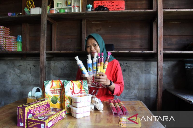 Produksi lempuk durian dari Pulau Bengkalis