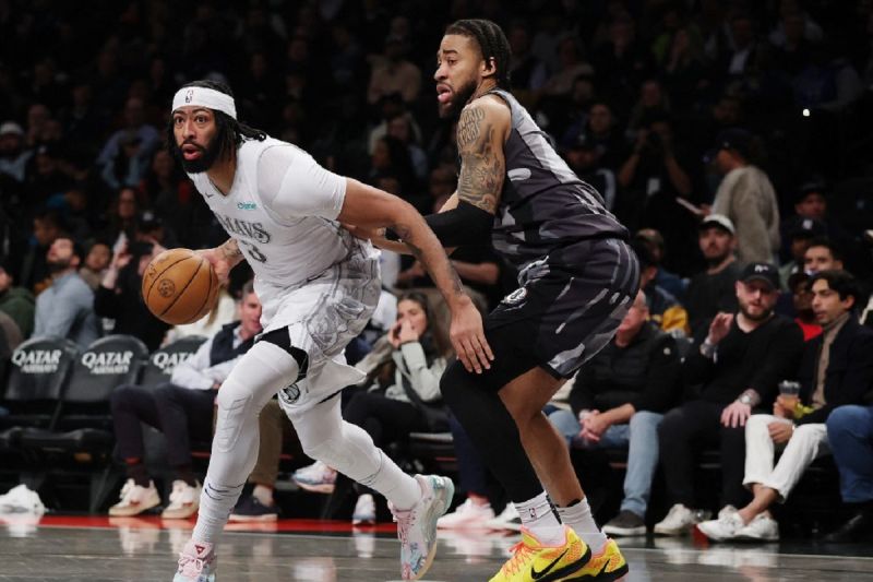 Anthony Davis kembali, Mavericks taklukkan Nets 120-101  