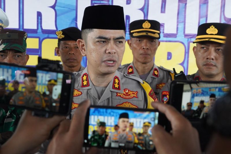 Polres Garut siapkan kekuatan pengamanan jalur saat puncak arus mudik Lebaran