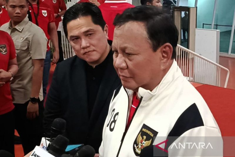 Erick Thohir lakukan pertemuan dengan ofisial Timnas Indonesia