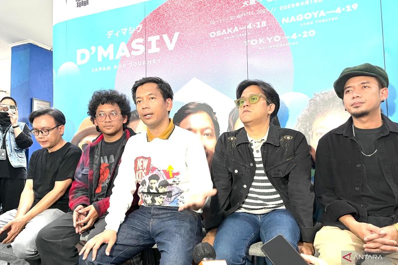 D'Masiv siap konser perdana di Jepang lewat tur 