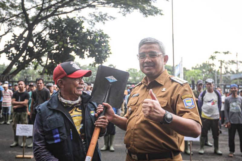 Program padat karya Pemkot Bandung serap 4.600 tenaga kerja