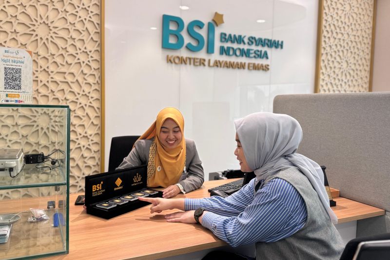 Imbas naiknya harga emas batangan, Produk Cicil Emas BSI melonjak 168 persen