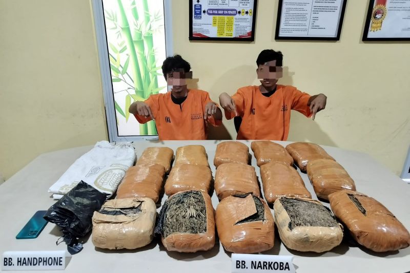 Polres Kampar bongkar jaringan narkoba antar provinsi
