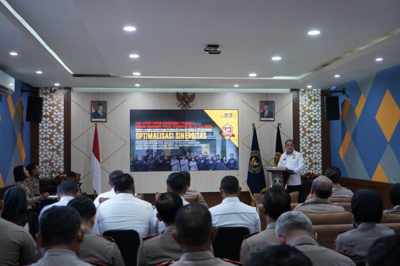 Imigrasi Bandung-Lemdiklat Polri memperkuat kolaborasi cegah TPPO/TPPM