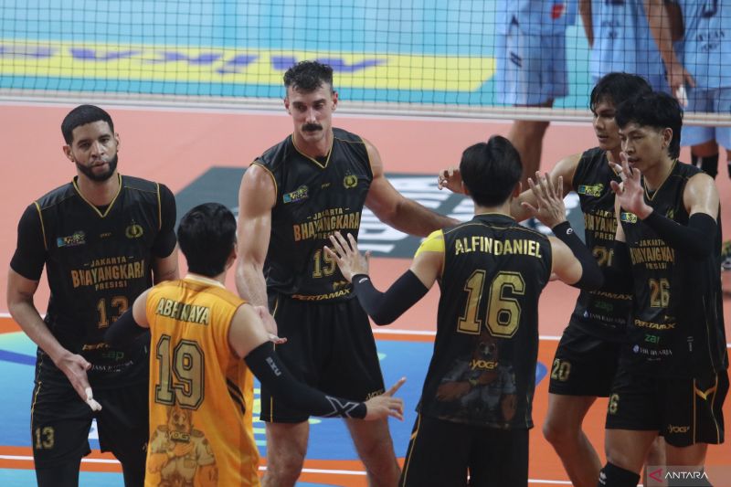 Final four Proliga 2025, Bhayangkara Presisi bekuk Samator 3-0