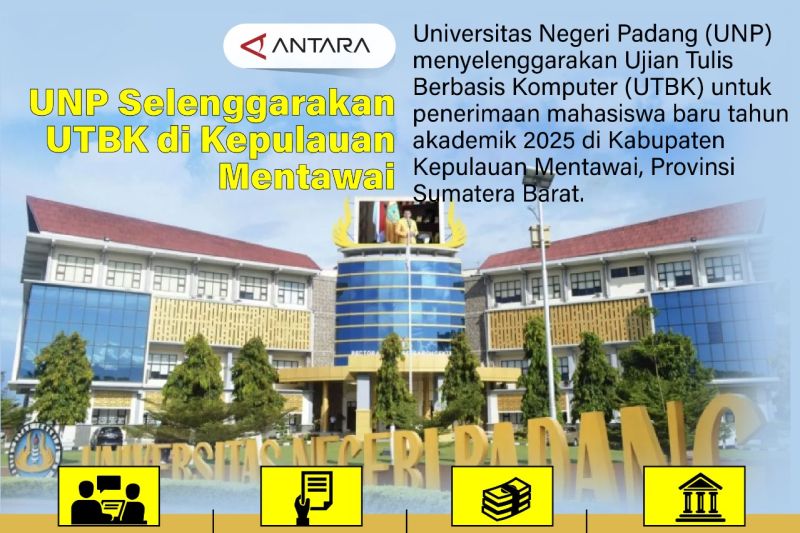 UNP selenggarakan UTBK di Kepulauan Mentawai