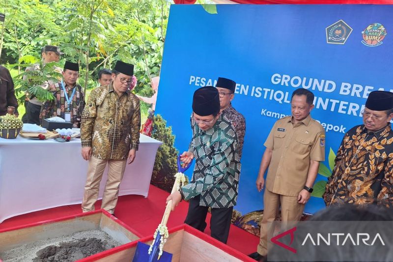 Menag lakukan peletakan batu pertama Ponpes Istiqlal Internasional di Depok