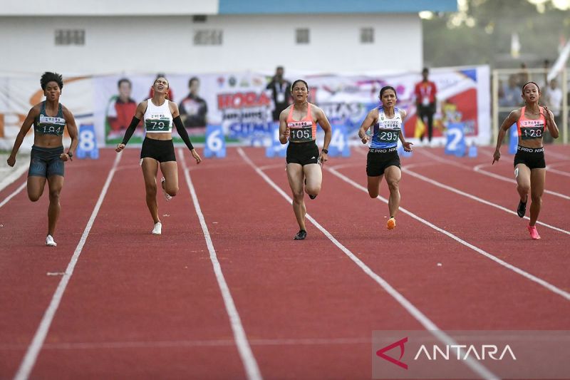 Tim atletik Indonesia meraih 2 perak dan 1 perunggu di Filipina