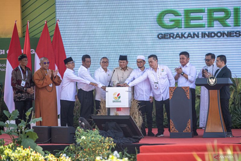 Presiden luncurkan Gerakan Indonesia Menanam