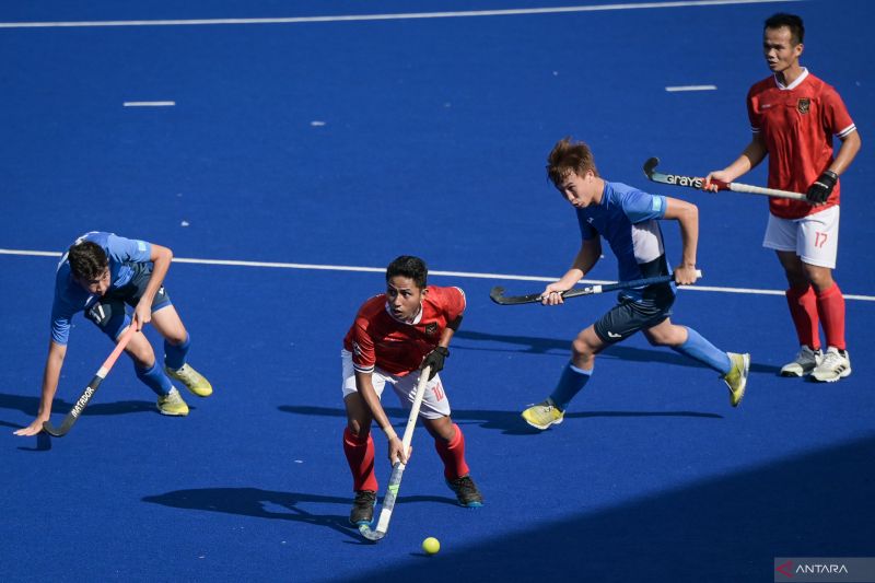 Kualifikasi AG 2026 - Indonesia sementara urutan tiga klasemen hoki