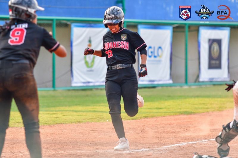 Indonesia berhasil tekuk India pada babak super round Piala Asia Bisbol Putri 2025