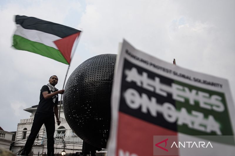 Aksi Asia Afrika Berkabung Pestipal