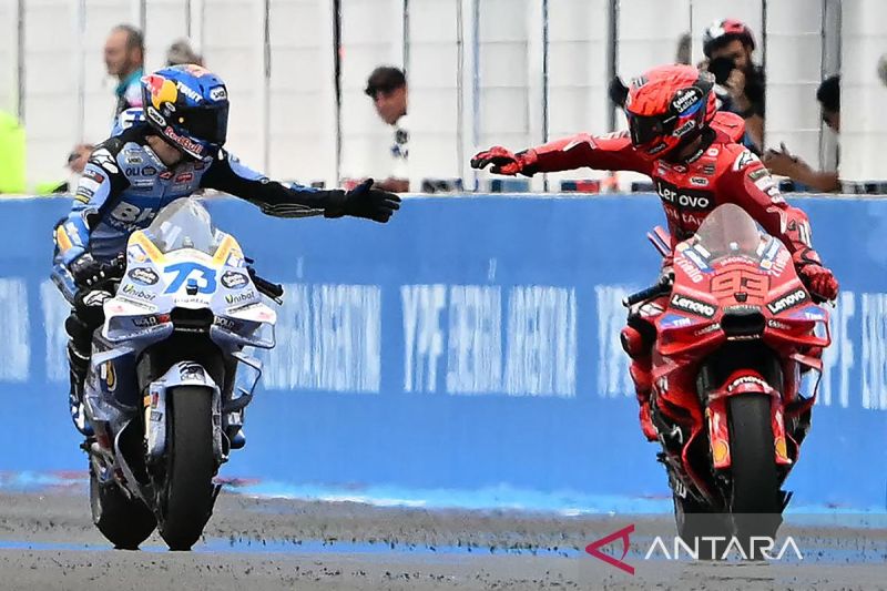 Duo Marquez catat rekor sebagai pembalap bersaudara pemenang motoGP