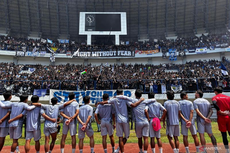 Berikut susunan pemain Persib Bandung hadapi PSS Sleman