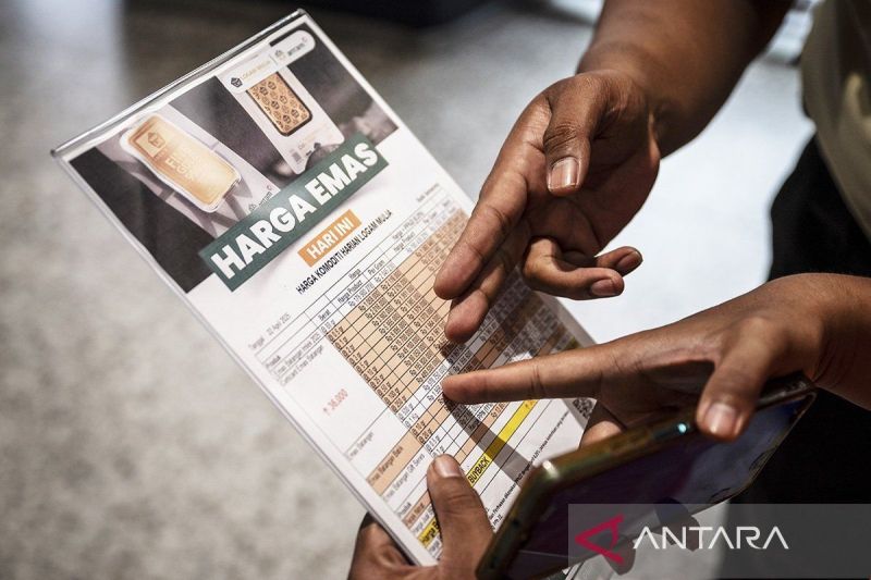 Harga emas hari ini Senin 28 April 2025: Rp2.048.000 per gram