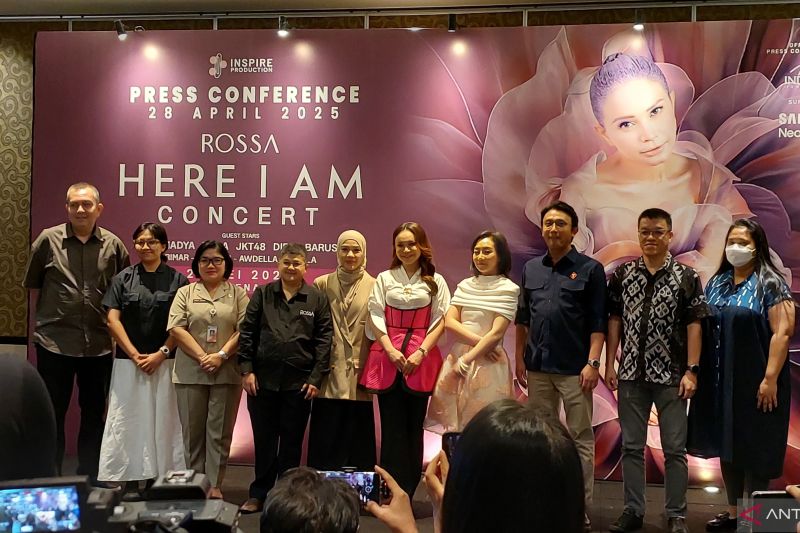 Rossa mengusung konsep sustainability dalam konser 