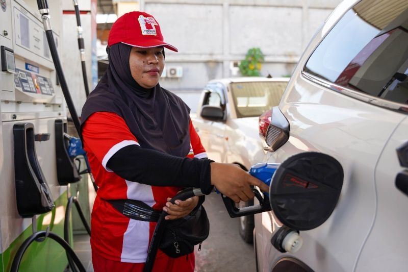 Harga BBM Pertamina, Shell, bp, Vivo hari ini Senin stabil meski minyak dunia naik