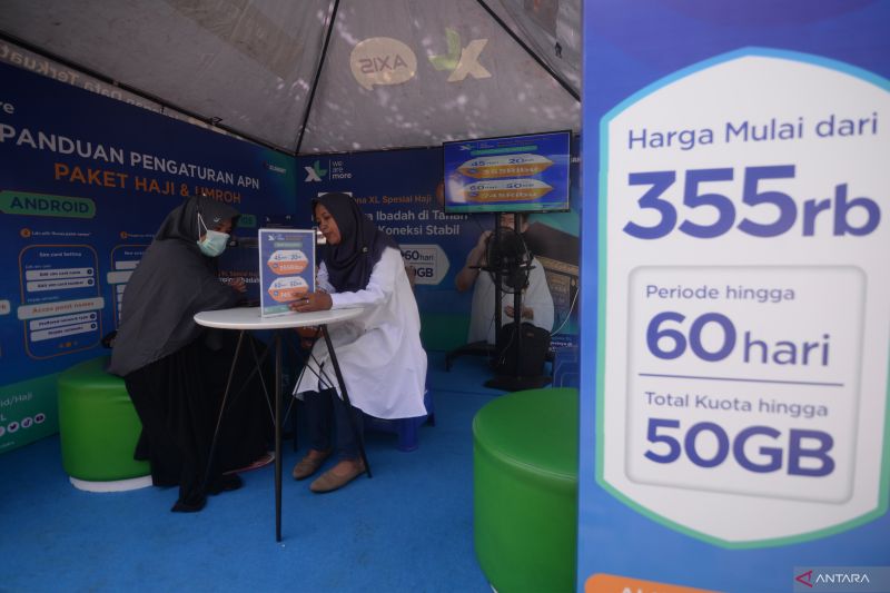 Biaya roaming Telkomsel, XL, sampai Indosat untuk Ibadah Haji 2026 ...